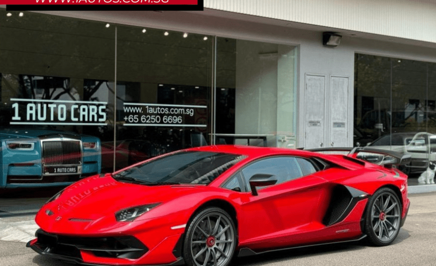 2020 Lamborghini Aventador SVJ