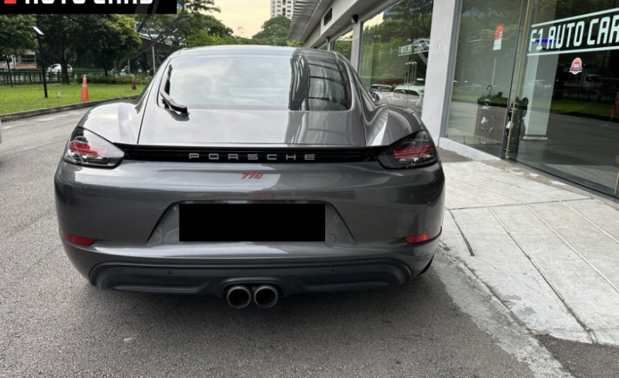 2017 Porsche 718 Cayman 2.0A PDK