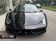 2012 Ferrari 458 Spider (COE till 07/2032)