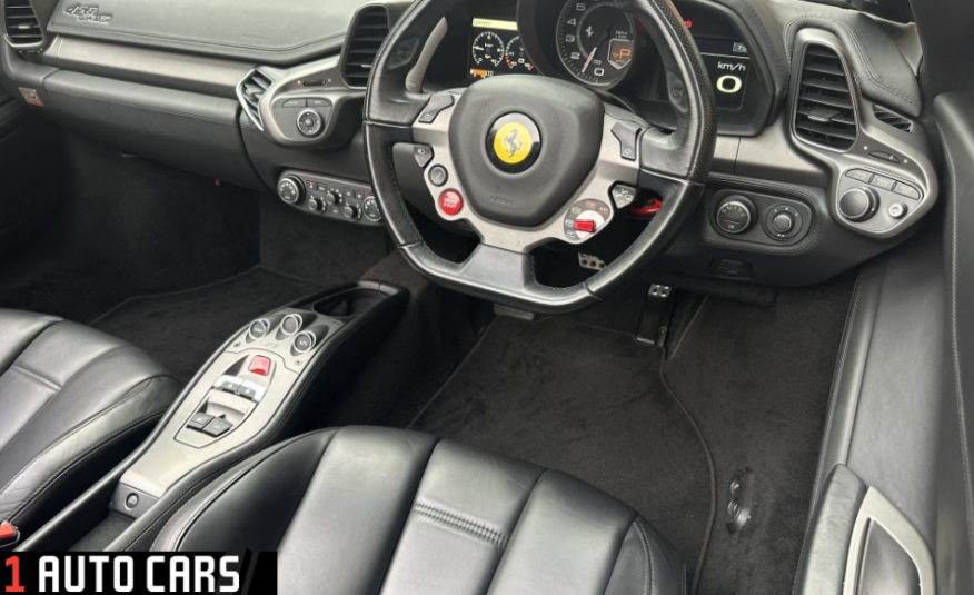 2012 Ferrari 458 Spider (COE till 07/2032)