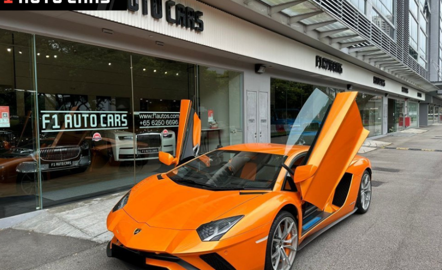2018 Lamborghini Aventador S