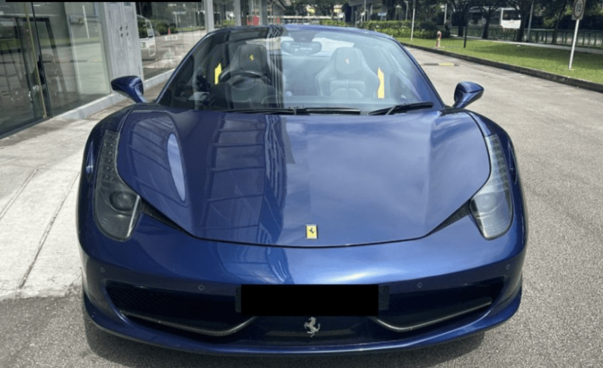 2012 Ferrari 458 Spider (COE till 07/2032)