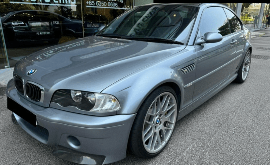 BMW M3 Coupe CSL (COE till 09/2033)