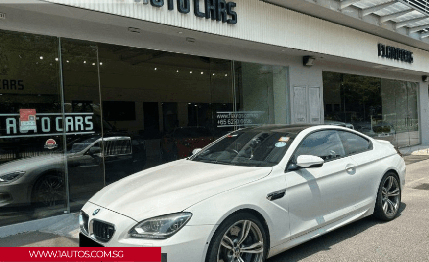 BMW M6 Coupe (COE till 04/2033)
